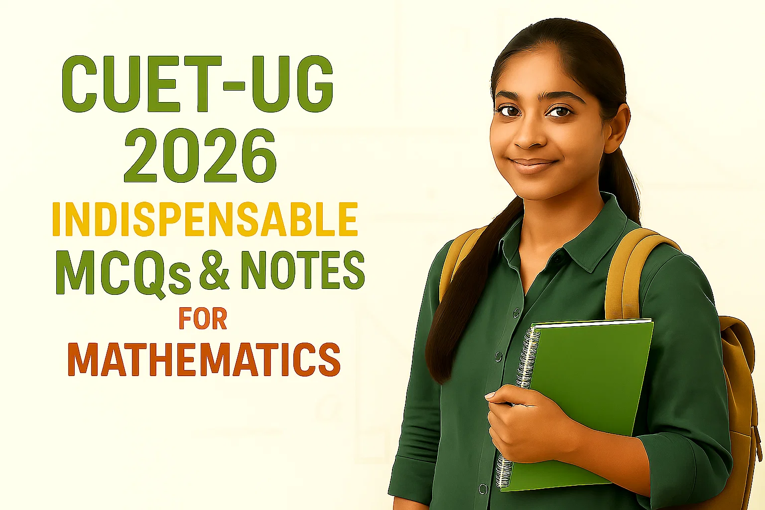 Mathematics Notes & MCQs Combo